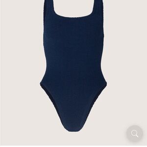 Hunza G Square Neck Swim Navy